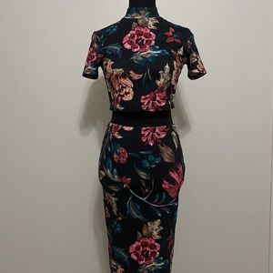 Two Piece Floral Set